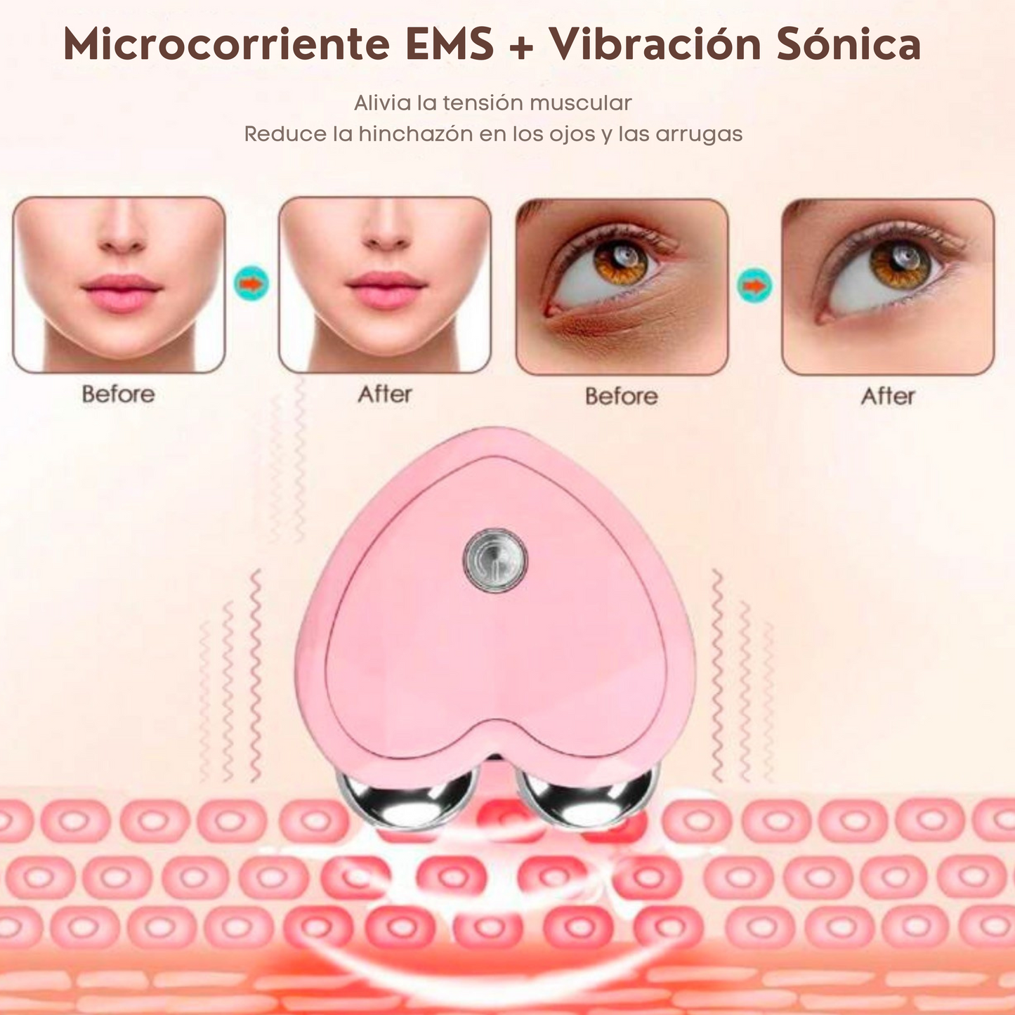 Dispositivo Reafirmante Facial EMS