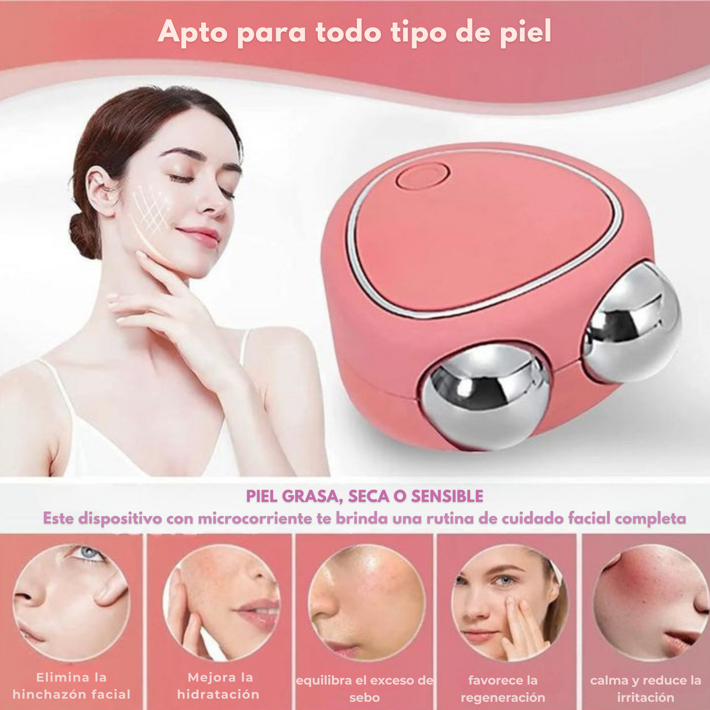 Dispositivo Reafirmante Facial EMS